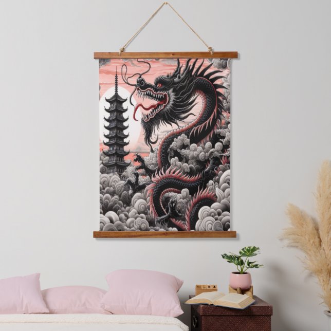 Dragon Temple Tapestry (Bedroom)