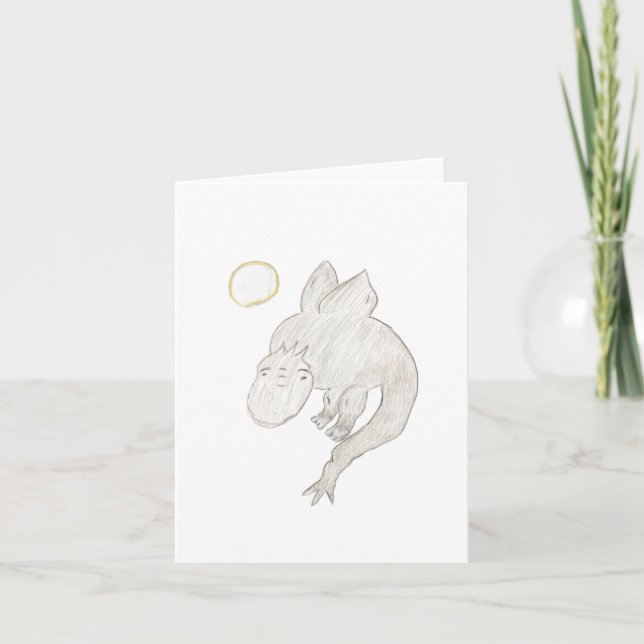 Dragon Thank You Card (Front)
