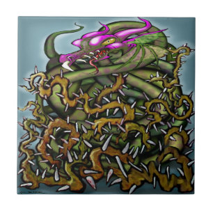 Dragon Thorns Tile