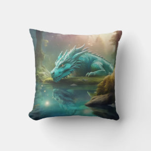 Dragon  throw pillow