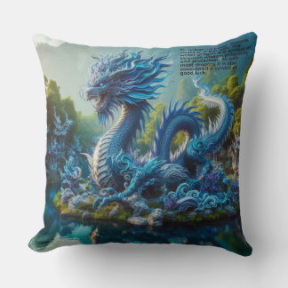 Dragon Throw Pillow