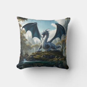 Dragon  throw pillow