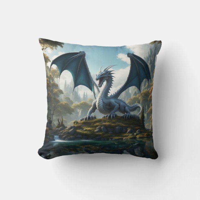 Dragon  throw pillow (Front)