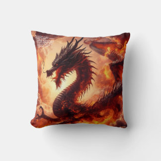 Dragon Throw Pillow