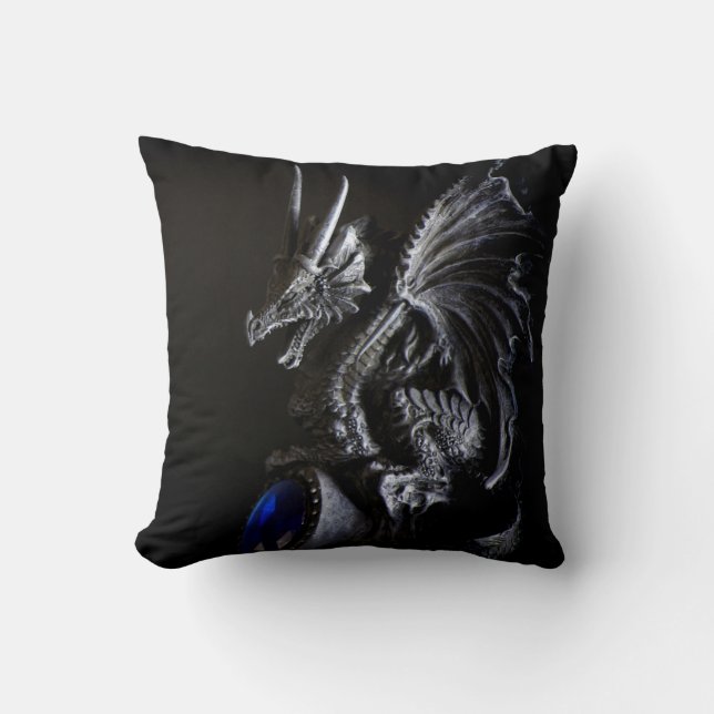 Dragon Throw Pillow (Front)