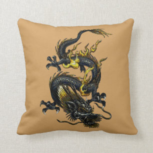 Dragon Throw Pillow