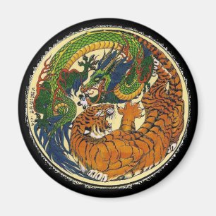 DRAGON TIGER MAGNET
