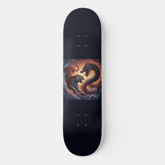 Dragon & Tiger Skateboard (Front)