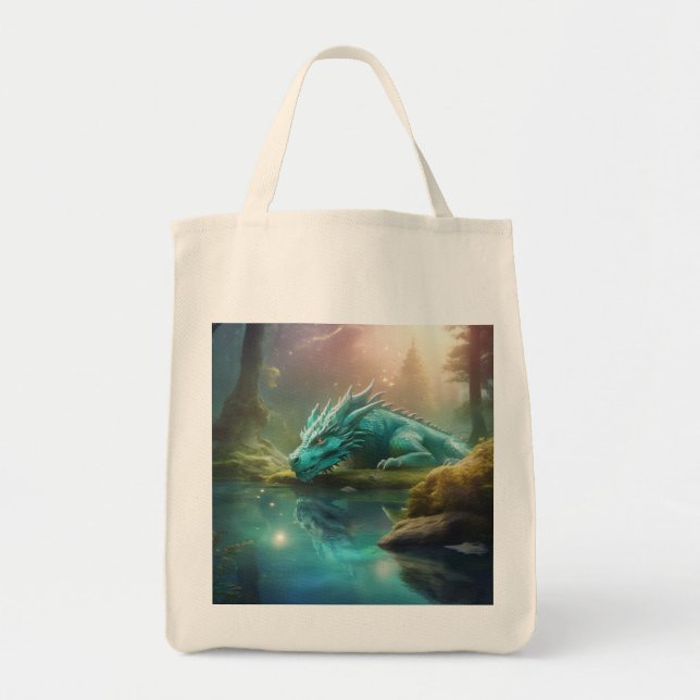 Dragon  tote bag (Front)