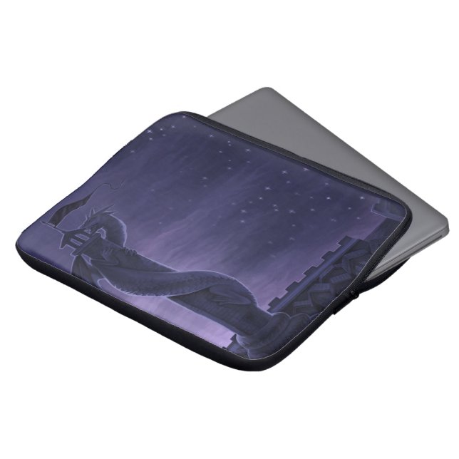 Dragon Tower Laptop Sleeve (Front Top)