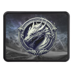 Dragon trailer hitch cover