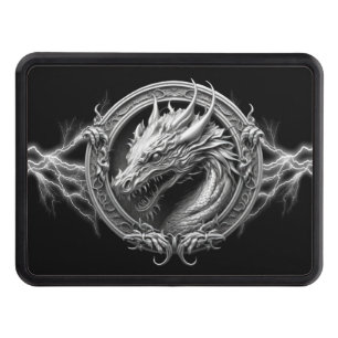 Dragon trailer hitch cover