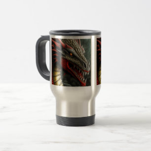 Dragon Travel/Commuter Mug, 15 oz Travel Mug