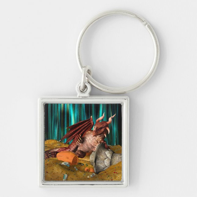 Dragon Treasure Keychain (Front)