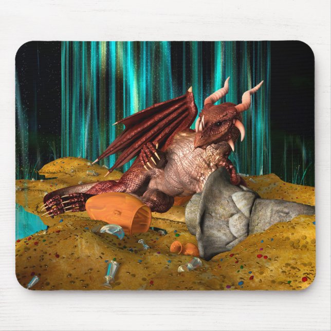 Dragon Treasure Mouse Pad (Front)