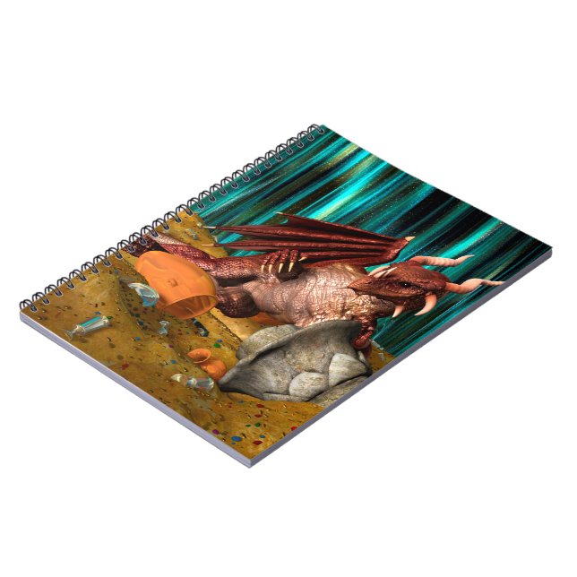 Dragon Treasure Notebook (Left Side)