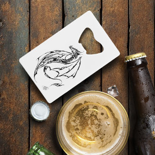 Dragon Tribal Wallet Bottle Opener