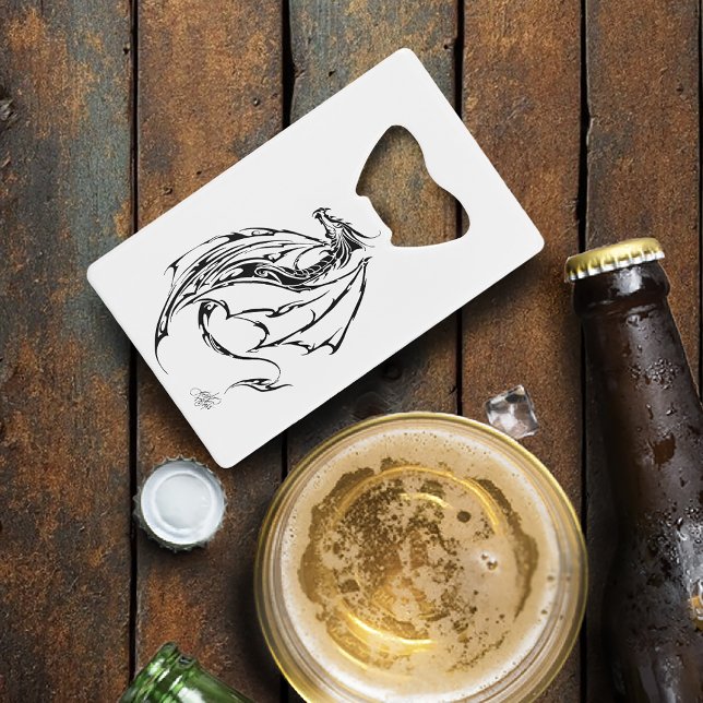 Dragon Tribal Wallet Bottle Opener (Creator Uploaded)