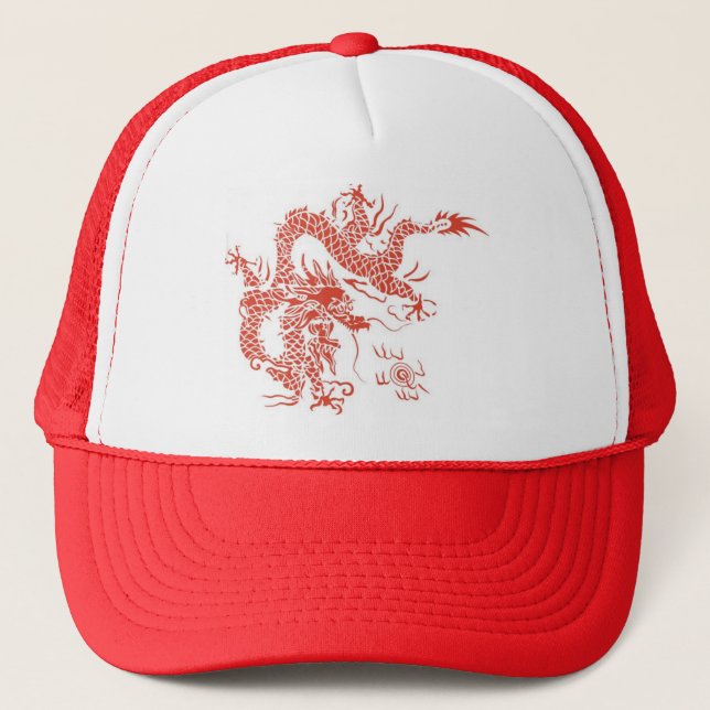 dragon trucker hat (Front)