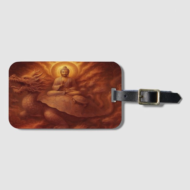 Dragon Turtle  Luggage Tag (Front Horizontal)