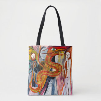Dragon Utopia tote bag