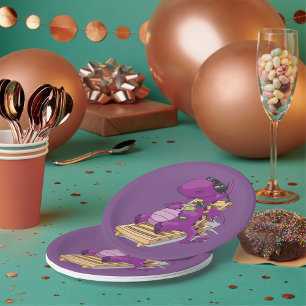 Dragon Vacation Paper Plates