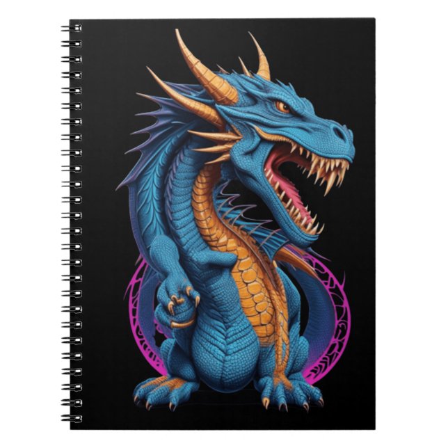 Dragon vector notebook (Front)