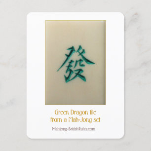 Dragon vert - Carte explicative