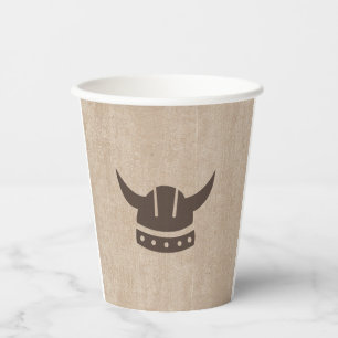 Dragon & Viking Paper Cup