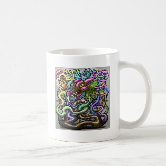Dragon Vines Coffee Mug (Right)