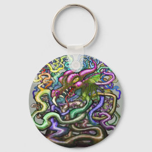 Dragon Vines Keychain