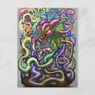Dragon Vines Postcard