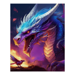 Dragon Vs. Firebird Poster