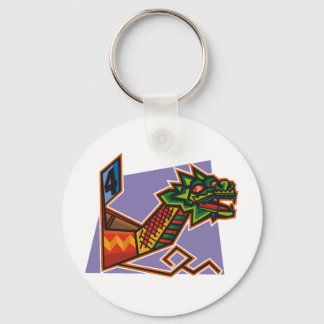 Dragon Warrior 10 Keychain