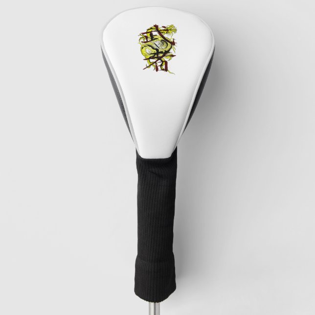 Dragon Warrior Golf Head Cover (Front)