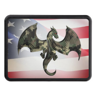 Dragon Warrior Trailer Hitch Cover