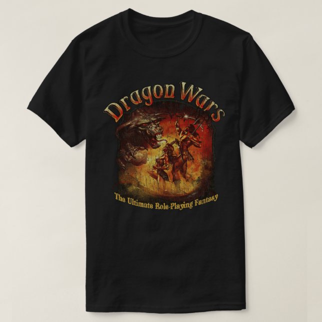Dragon Wars 1989 T-Shirt (Design Front)