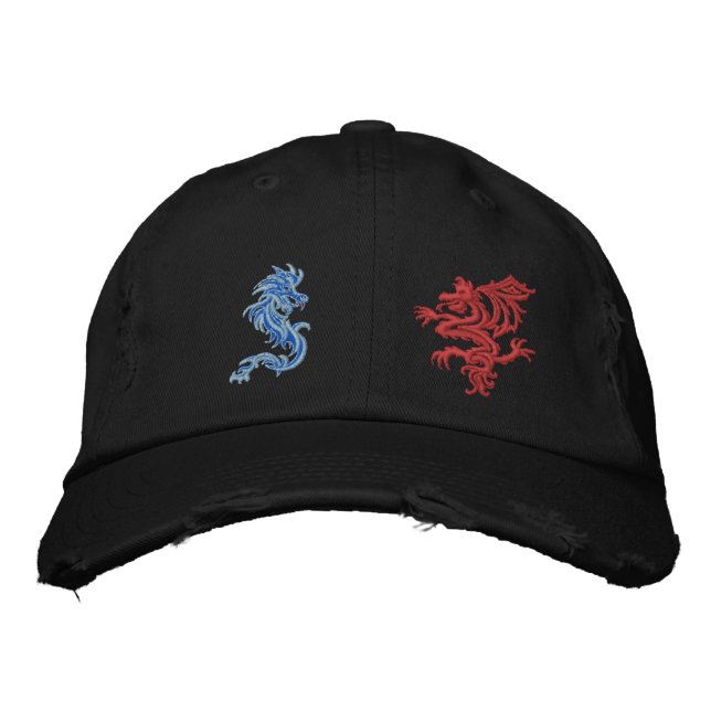 Dragon wars embroidered hat (Front)