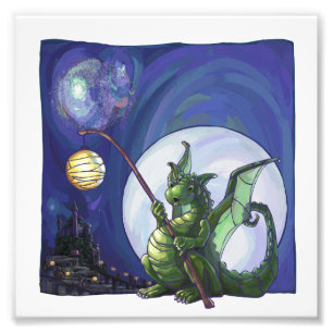 Dragon Watch Art Photo Print