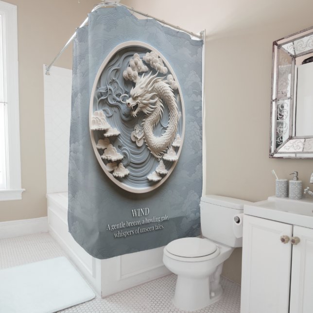 Dragon Wind Element Grey White  (In Situ)