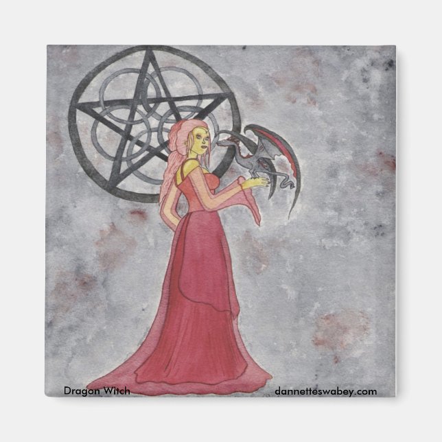 Dragon Witch Magnet (Front)