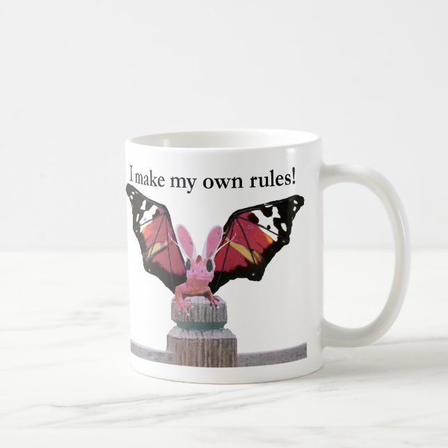 Dragon With Bunny Ears Coffee Mug (Right)