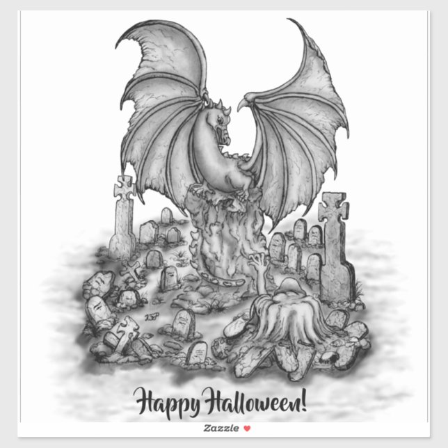Dragon with Zombie (Sheet)