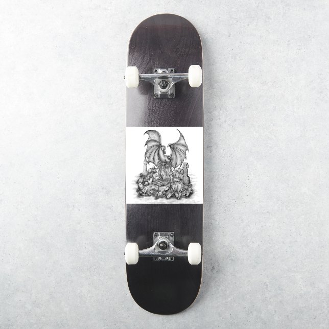 Dragon with Zombie (Skateboard)
