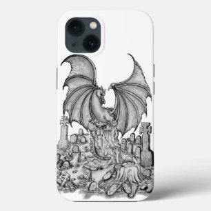 Dragon with Zombie iPhone 13 Case