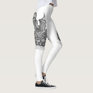 Dragon with Zombie Leggings