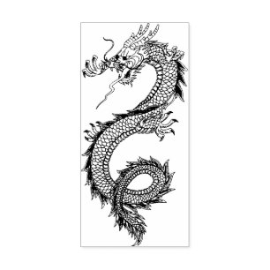 Dragon Wood Art Stamp