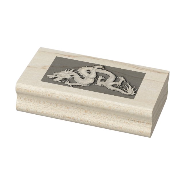 Dragon Wood Art Stamp (Stamp)