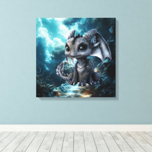Dragon World Canvas Print