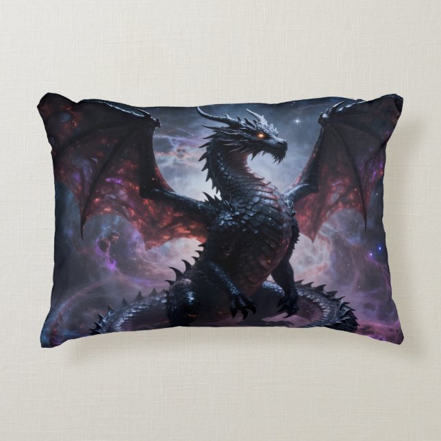 Dragon World – The Realm of Fire and Magic´2 Accent Pillow (Front)
